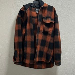 Mens Brown Flannel size xl